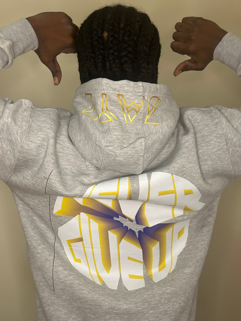 Limited Never give up writing